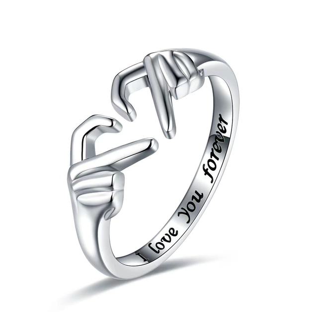 Ich liebe dich für immer Herzring