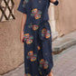 Luftiges zweiteiliges Sommer-Outfit aus Baumwolle mit schmeichelnder Passform – Boho Set Zephyra