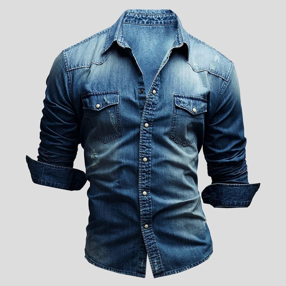 Leonardo - Denim Hemd