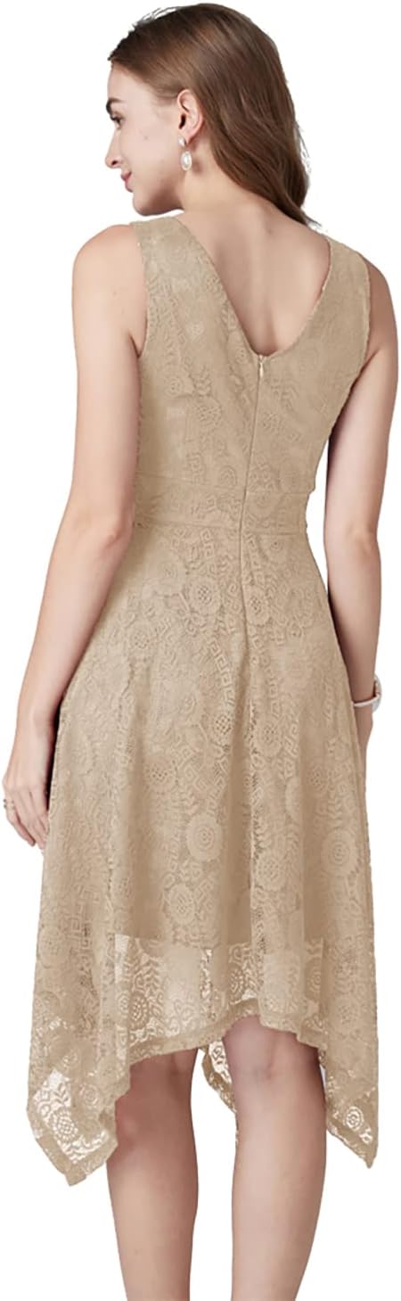 Halterkleid mit Asymmetrischen Kanten für Sommer 2025 - Marie