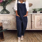 Yseult - Overall Jumpsuit aus locker gebundener Baumwolle und Leinen