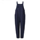 Yseult - Overall Jumpsuit aus locker gebundener Baumwolle und Leinen
