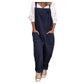 Yseult - Overall Jumpsuit aus locker gebundener Baumwolle und Leinen