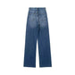 Blytthe-Jeans mit geradem Bein