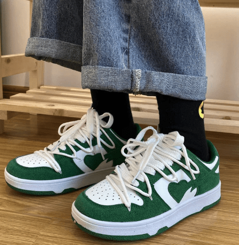 Jane Doppelte Schnürung Sneakers