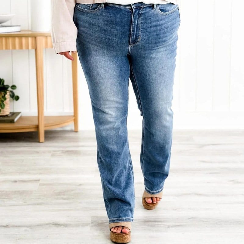 Maren Bauch-Kontroll-Jeans
