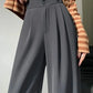 Mayla Hochtaillierte Hose mit Weitem Bein