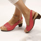 Damen Komfort Sandalen – Elegante Sommer-Slingback Sandalen mit Keilabsatz