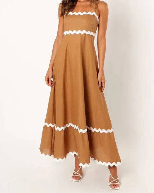Hanka | Damen Sommer Maxi Kleid
