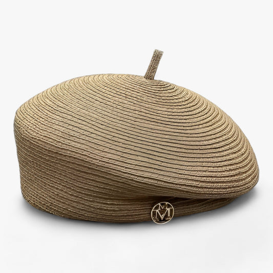 Sommer-Fedora-Hut für Damen aus Stroh – leicht & stilvoll