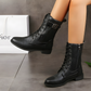 Ashley | Kurze Stiefel mit dicken Absätzen