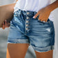 Damen Freizeitshorts Mit Knopfverschluss | Sommer