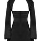 Aloysia | Damen Drapiertes Korsettkleid