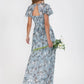 Helene | Damen Sommerkleid mit Blumenmuster