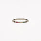 Goldener Ring mit bunten Steinen – Solene