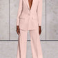 Damen Business-Zweiteiler mit Blazer & Weitbein-Hose – Emilia
