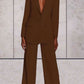 Damen Business-Zweiteiler mit Blazer & Weitbein-Hose – Emilia