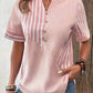Clarisse | Damen Gestreifte Bluse