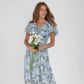 Damen Sommer Formelles Blumen Hochzeitsgast Kleid | Maxi