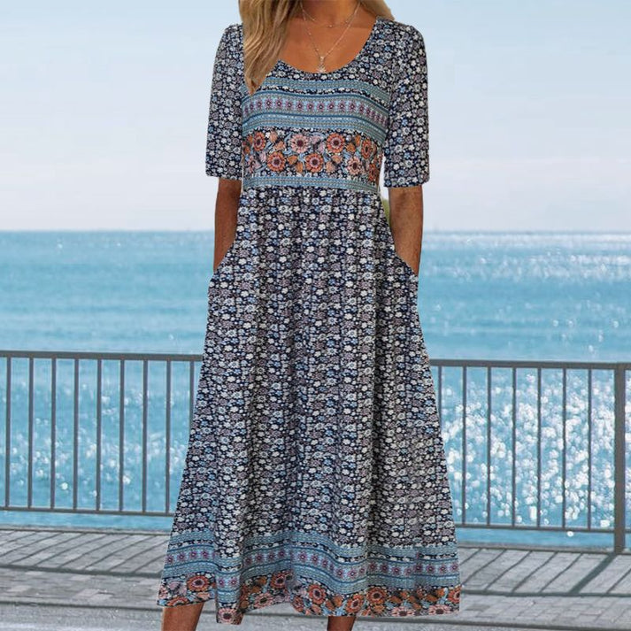 Mattea - Boho-Kleid mit Volants
