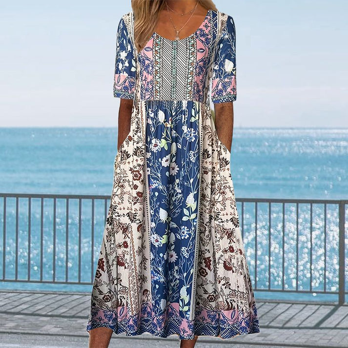 Mattea - Boho-Kleid mit Volants