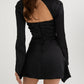 Aloysia | Damen Drapiertes Korsettkleid