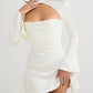 Aloysia | Damen Drapiertes Korsettkleid