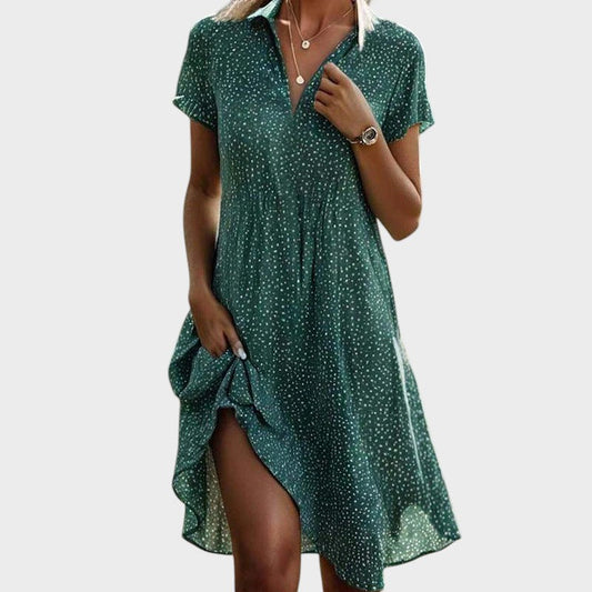 Juliette – Verspieltes Midikleid mit Polka-Dots
