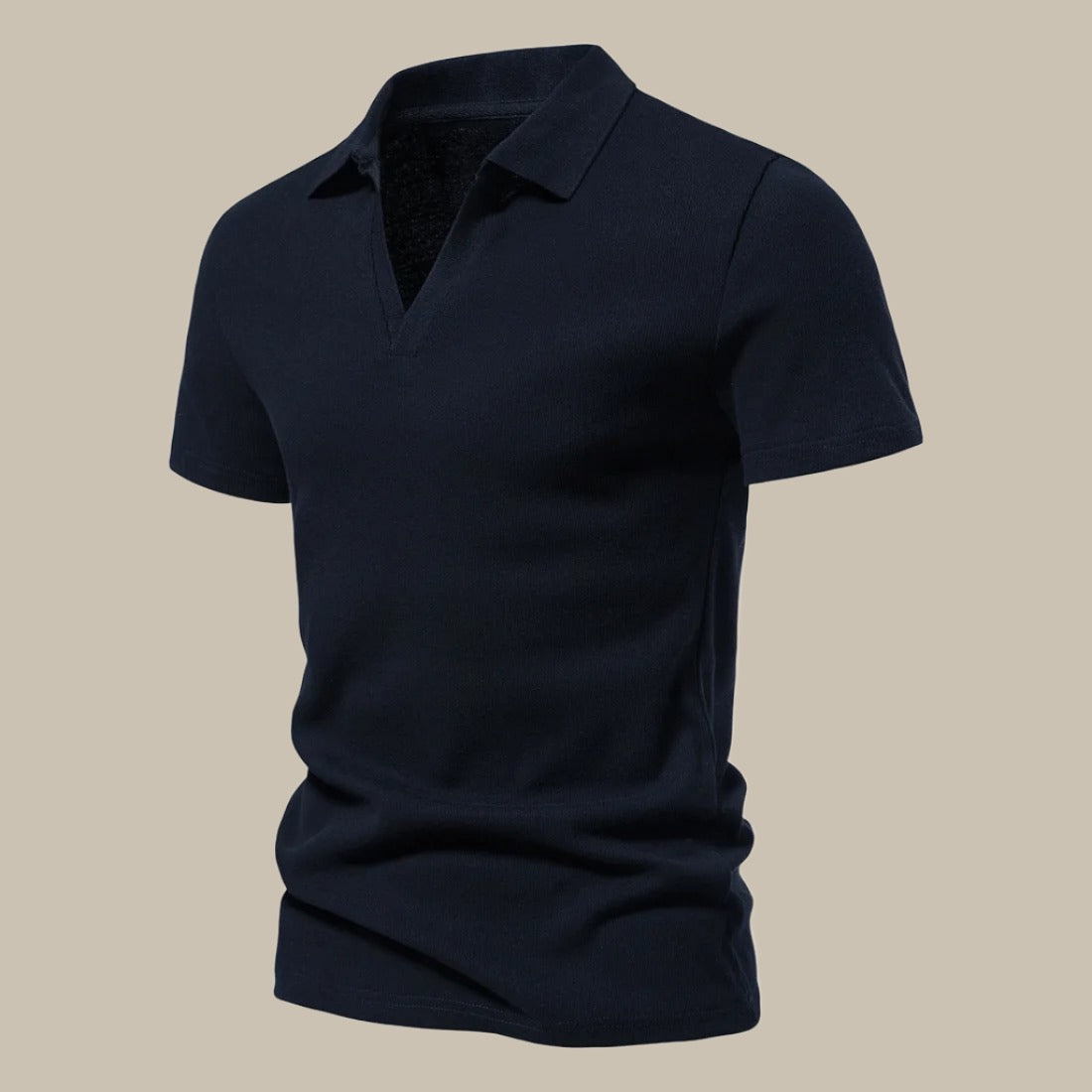Premium Merino Polo | Herren Kurzarm-Polo für Frühling 2025