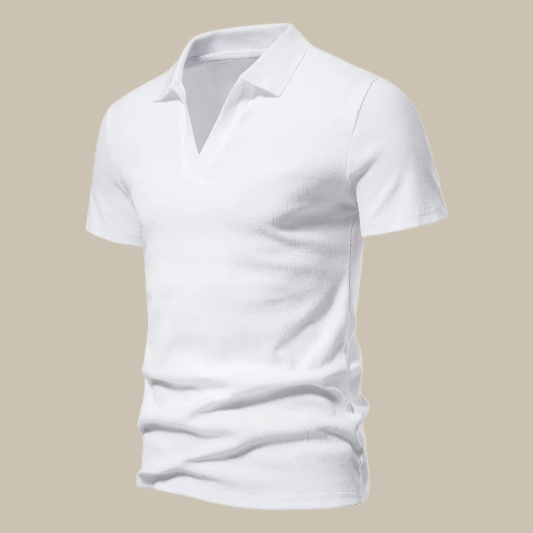 Premium Merino Polo | Herren Kurzarm-Polo für Frühling 2025