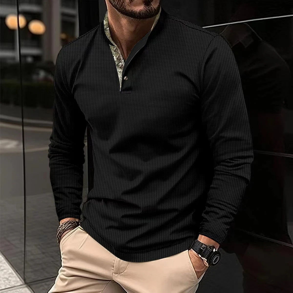 Stilvolles Kurzarm-Polo für Herren - Finn