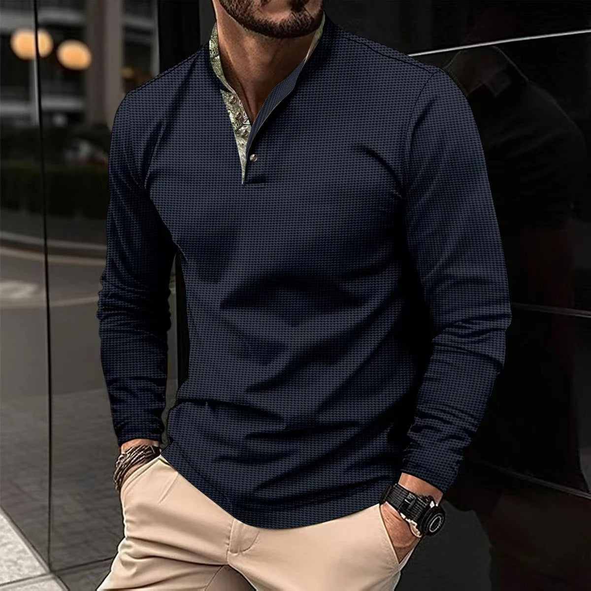 Stilvolles Kurzarm-Polo für Herren - Finn