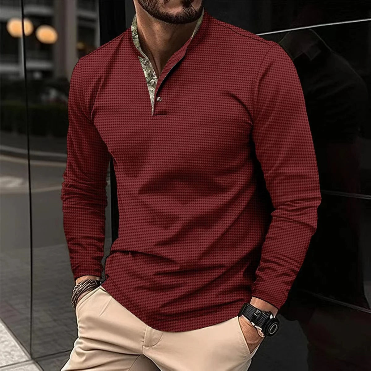 Stilvolles Kurzarm-Polo für Herren - Finn