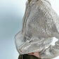 WW | Schicker Damen-Kapuzenpullover Mit Metallic-Rippbesatz Und Folie