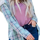 WW | Damen Hoodie Knopfen-Down Freizeitshirt Jacke