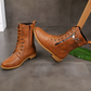Ashley | Kurze Stiefel mit dicken Absätzen