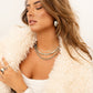 Gold- und Silber-Statement-Creolen