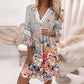 Damen Sommer Blumenmuster Kleid | Mini